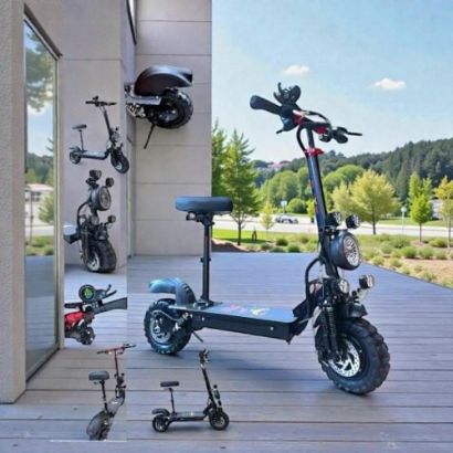 صورة سكوتر الوحش محركين 52 فولت القوي